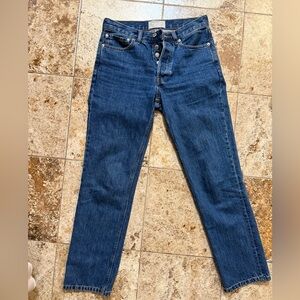 Everlane Dark Blue Denim Jeans